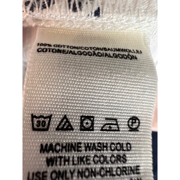 We the Free People Womens Distressed Denim Shorts Stretch Pure White Size 31 - Picture 4 of 6